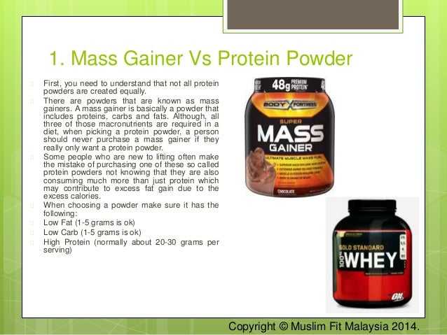 gainer eller protein